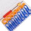 16Pieces Car High Strength Plastic Removal Tool Disassembly Set for Easy Disconnection of Fuels Heater and Cooling Lines