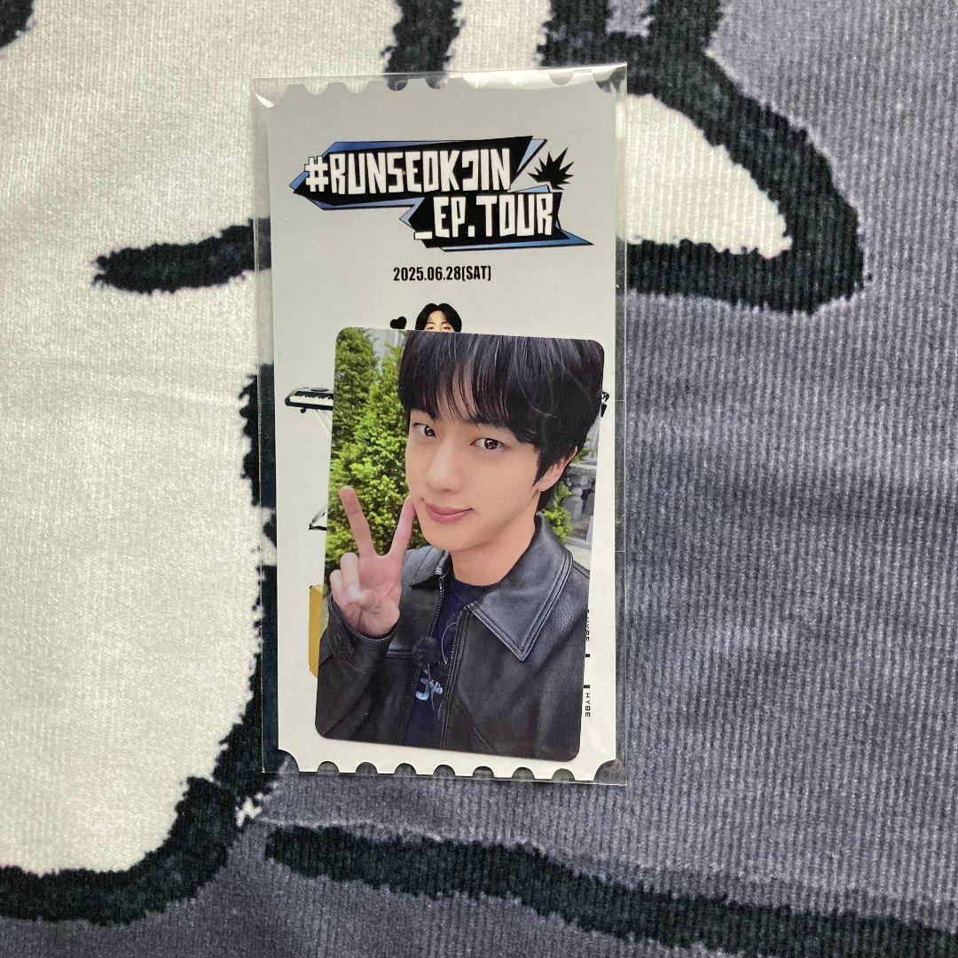 

[USED] BTS RUNSEOKJIN_EP.TOUR 6/28 Jin 1 Trading Card