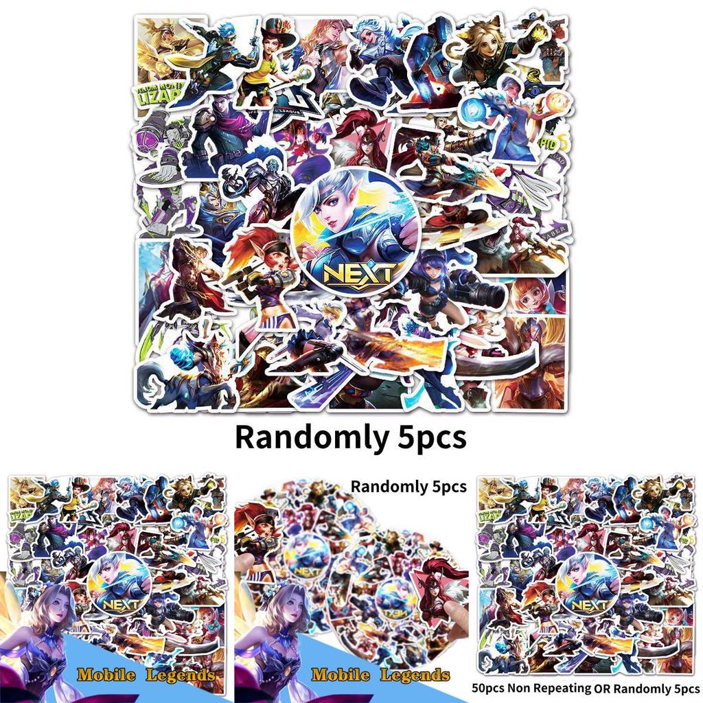 Creative Endless Duel Cartoon Game Stickers For Suitcases Laptops Cars Fridges Guitars