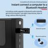 USB Bluetooth 5.0 Transmitter Receiver LED Display MP3 Player Aux Car FM TV PC TF Audio Stereo Adapter Home Speaker