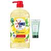 lemon degreasing dish soap 1.1kg + fortifying shampoo 50ml
