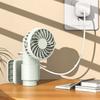 New Multifunctional Clip Fan USB C Rechargeable Portable Outdoor Handheld Mini Fan with 3 Speeds Long Battery Life