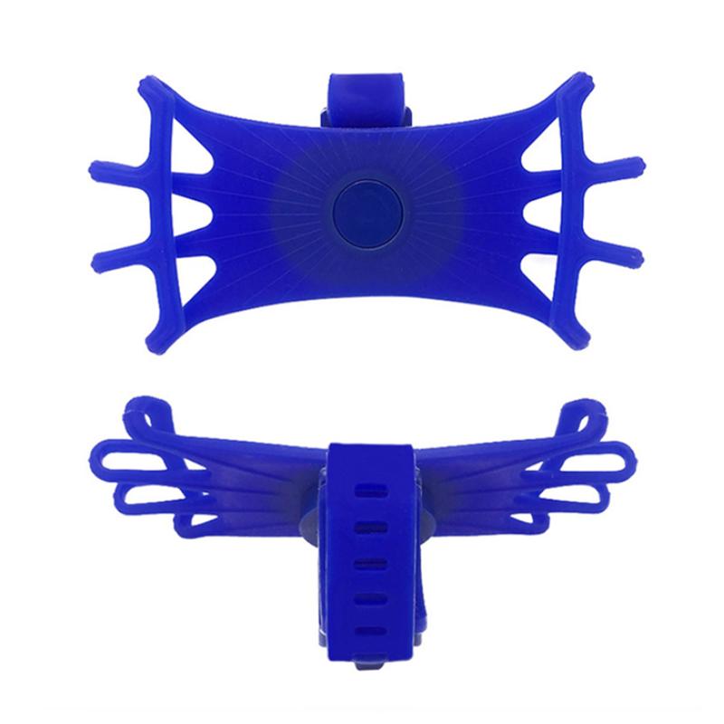 

Многофункциональная силиконовая подставка для телефона на велосипед, для езды на велосипеде, для навигации, для балансировки на велосипеде, для мотоцикла, для телефона синий