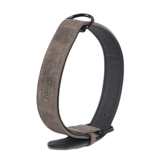 Katzenhalsband, einfarbig, verstellbar, verschleißfest, modisch, für Haustiere, Hunde, Kunstlederhalsband