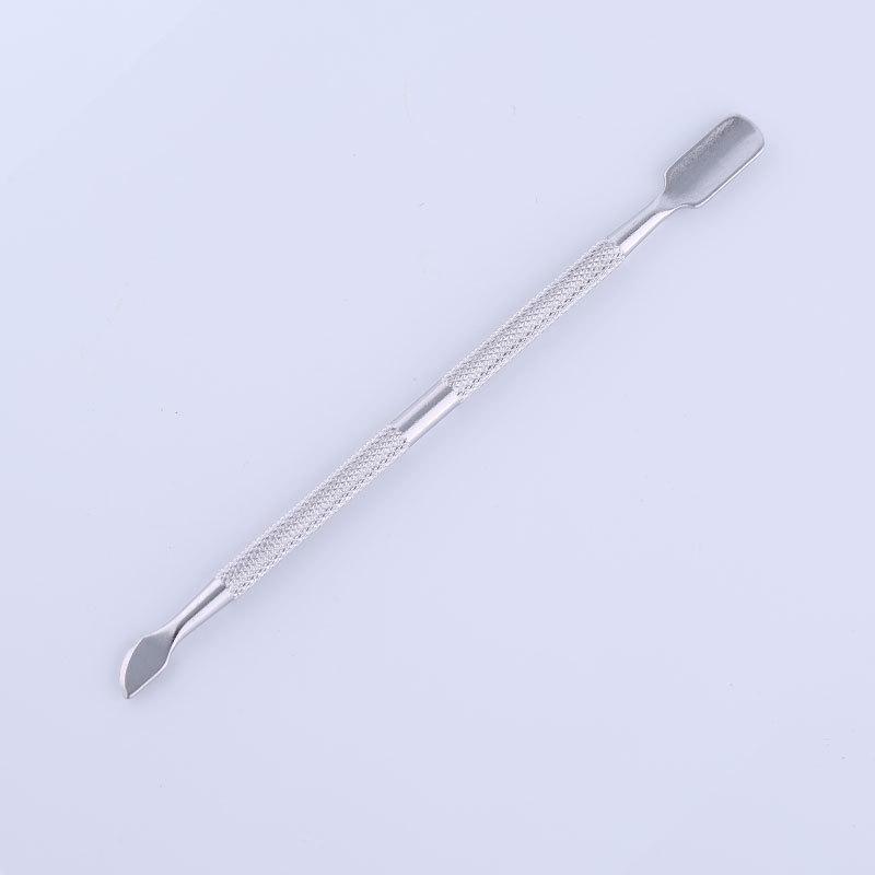 Stainless Steel Double-Headed Cuticle Remover and Pusher Tool for Manicure