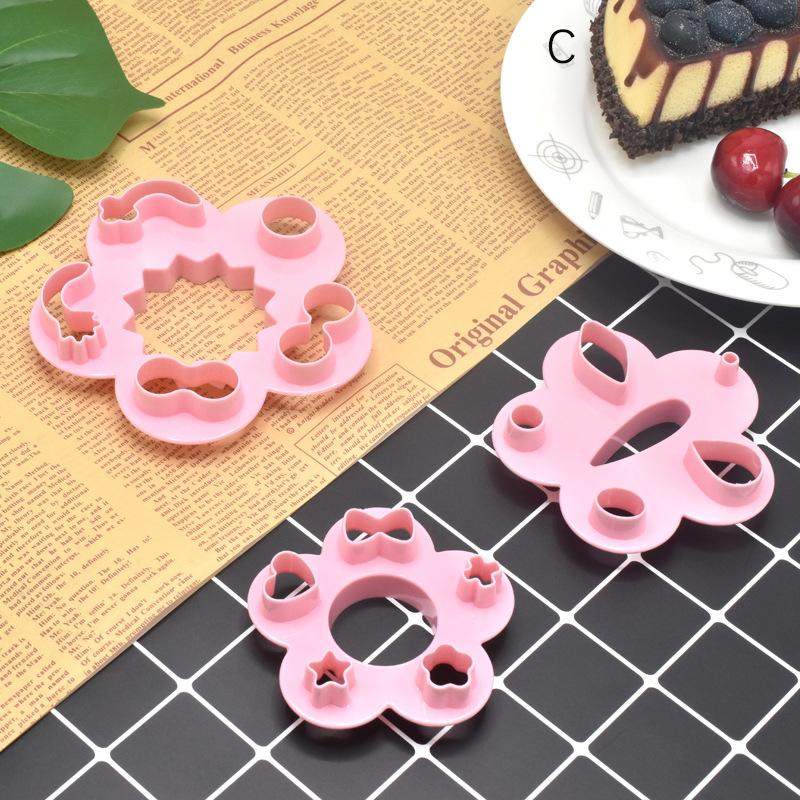 

2/3/4 шт. Форма для мультяшного выражения лица, форма для рисового шарика, инструмент для тиснения своими руками