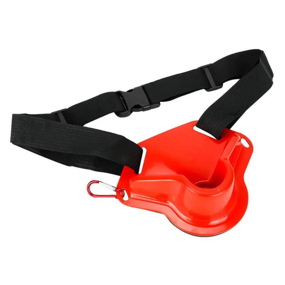 

[ST TS] Fishing Support Fighting Belt, Fishing Belt with Gimbal Rod Holder, Waist Support (02 Red)