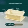 Disposable Corn Starch Takeaway Lunch Boxes