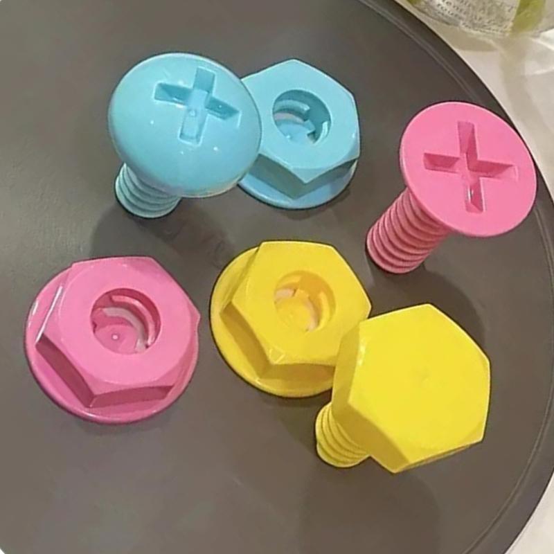 652F 3pcs Adhesive Multicolored Screw Wall Hooks for Organizing Space Car Interiror Hanging Hooks Decoration