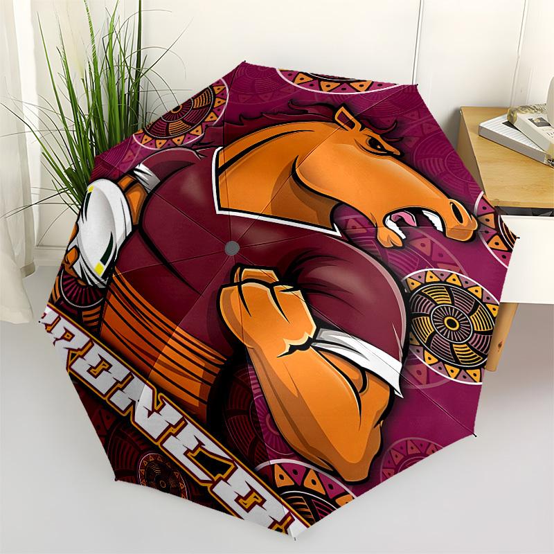 

Rugby Horse Automatic Opening and Closing, 8 rib Structure Portable Umbrella, Suitable for Men and Women in All Seasons Perfect Gift for Ho