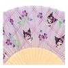 SANRIO Kuromi Folding Fan with Case 835986