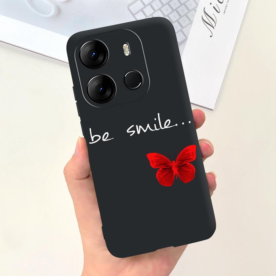 For Tecno Spark GO 2023 Case Stylish Fashion Soft Silicone TPU Housing Capa For Tecno Pop 7 Pro Pop7 Coque Pop7 BF6 BF7 Bumper