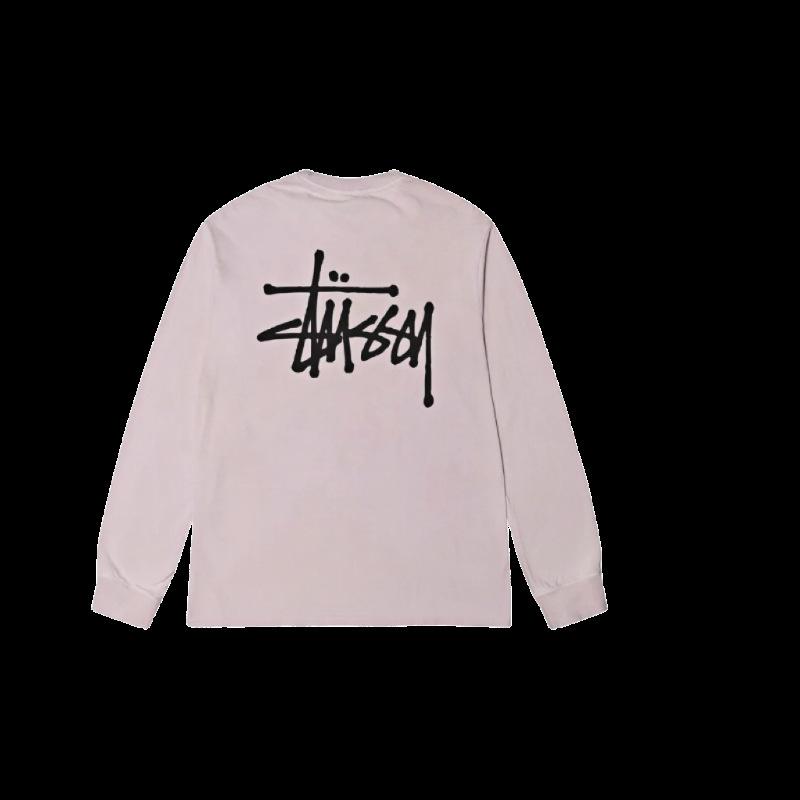 STU SS25 dice printing long-sleeved t-shirt for men and women of the same style, spot classic
