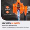 VEVOR Manual Lever Chain Hoist, 1/2 Ton 499.5 Kg Capacity 1.5m Come Along, G80 Galvanized Carbon Steel with Weston Double-Pawl Brake