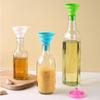 Folding Silicone Funnel with A Small Mouth Household Liquid Funnel Kitchenware Oil Dispenser Oil Funnel