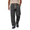 Herren Baumwolle Leinen Hose Herren Freizeit Modische Baumwolle Leinen Hose