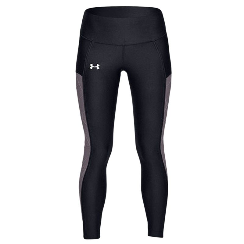Женские беговые леггинсы Under Armour HeatGear® дышащие, с цветовыми блоками, низ 1326521-002 XS
