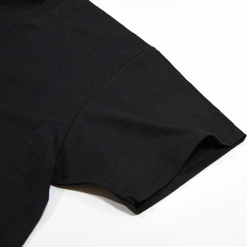 Cotton American Vintage 100% Cotton Short Sleeve T-shirt Anime Summer Personality Streetwear
