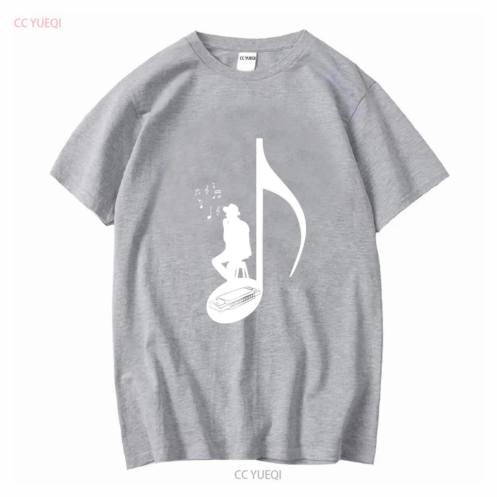 Harmonica Player Harp T Shirt For Man Woman Mouth Organ Instrument Blues Band Music Musician vintage Washed Breathable Slightly