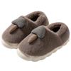 Mushroom shoes cotton slippers women autumn and winter indoor home dormitory non-slip warm cute plush bag heel cotton shoes