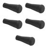 5PCS 6mm Soft Rubber Arrowheads Blunt Safety Points Safety Arrowheads  Indoor Training