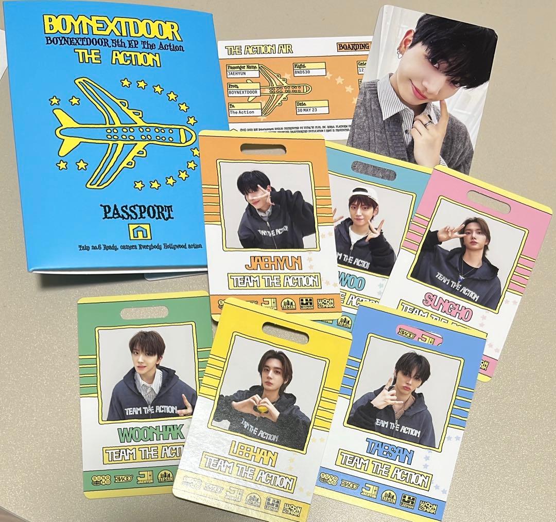 

[USED] BOYNEXETDOOR THE ACTION Weverse Jaehyun