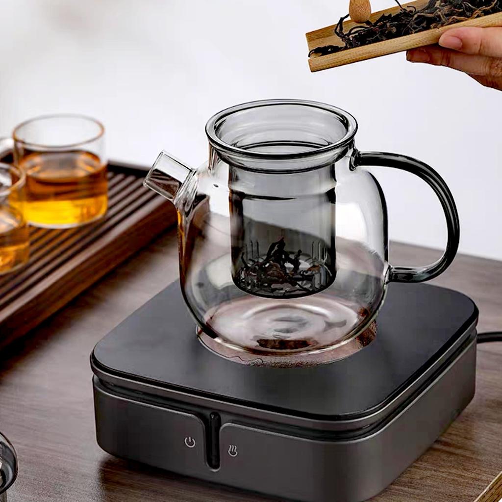 Japanese Style 680ml Heat Resistant Glass Teapots With Infuser Herbal Flower Tea Making Pot Kung Fu Tea Set Teaware