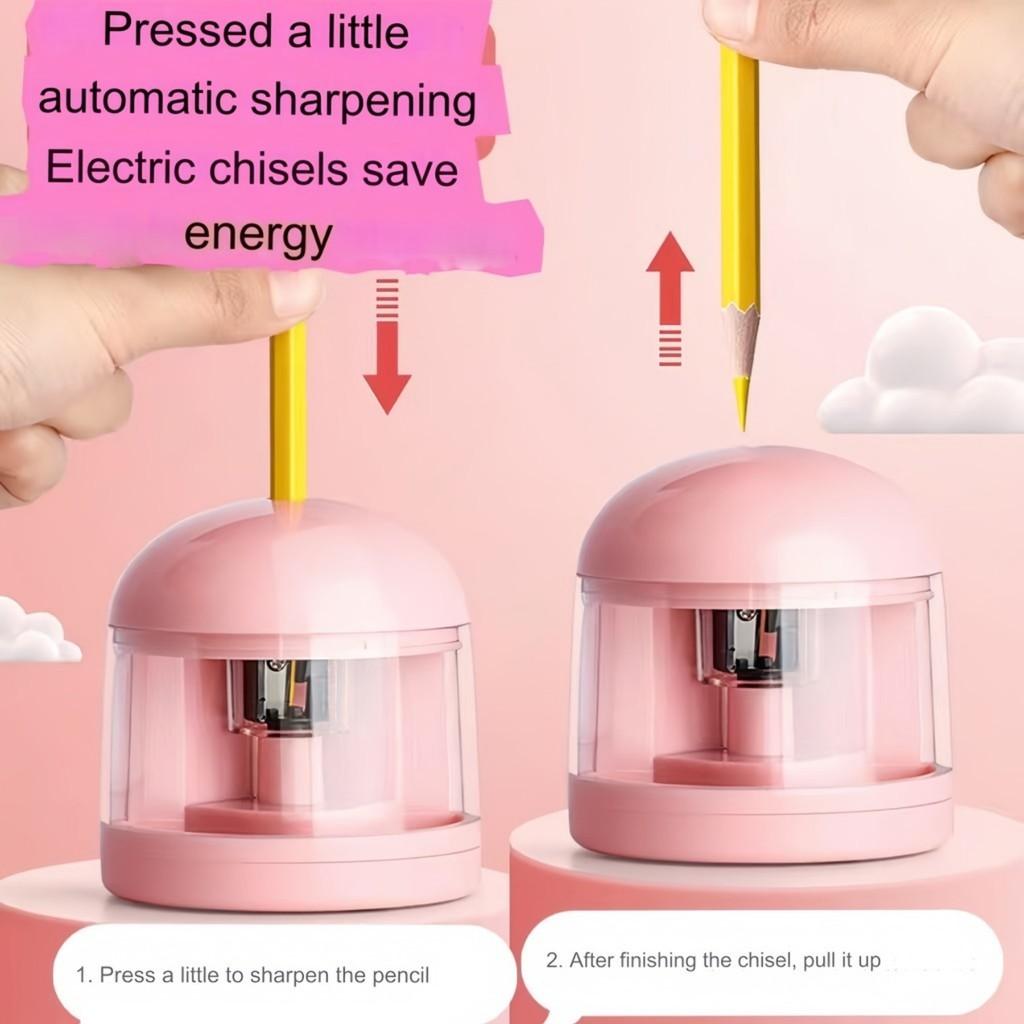 Electronic Stationery Set Vacuum Pencil Sharpener Eraser 11 In 1 / Electronic Stationery Set Learning Girls Gift
