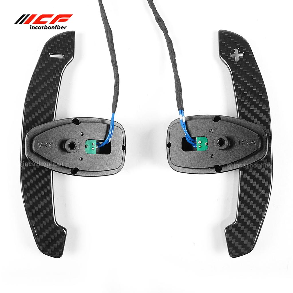 ICF Carbon Fiber Magnetic Paddle Shifter For Benz W222 W204 W213 W205 E Series G Series Shift Paddle
