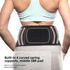 Auto-Lock System Weight Lifting Belt Arc-Shaped Spring Strip Weightlift Waist Support  Gym Training
