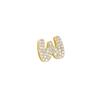 Hot-Selling 26-Letter Zirconia Pendant Necklace with Diamond Cute Design