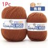 50g/roll 100% Wool Yarn for Knitting Crochet Yarn Thick Thread For DIY Scarf Sweater Blanet Hat Sock 4-strand