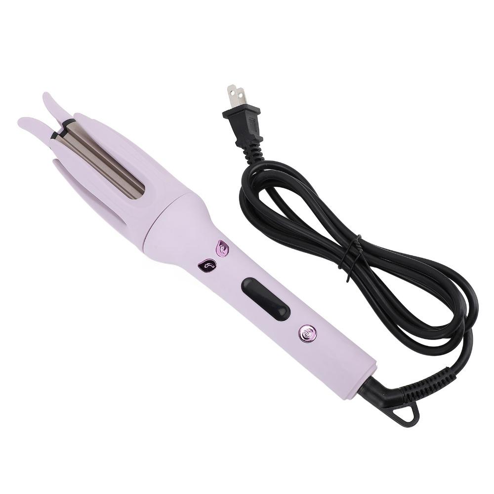 Adjustable Temperature Auto Hair Curler Rotating Rotating Curling Iron For Salon Styling