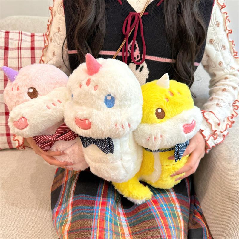 Colored Multi Cute Snake Plush Toy Children Year Of The Snake Mascot Doll Gift