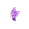 Elegant Butterfly Brooch with Cloud Pattern Enamel Pin for Qipao Hanfu Suit Accessories High-Quality Fashion Lapel Pin for Women