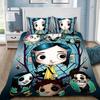 Duvet Cover Pillowcase Bedding Set Horror Film C-Coralines Boy Girl Bedroom Decoration Children Gift Single Double Large Size