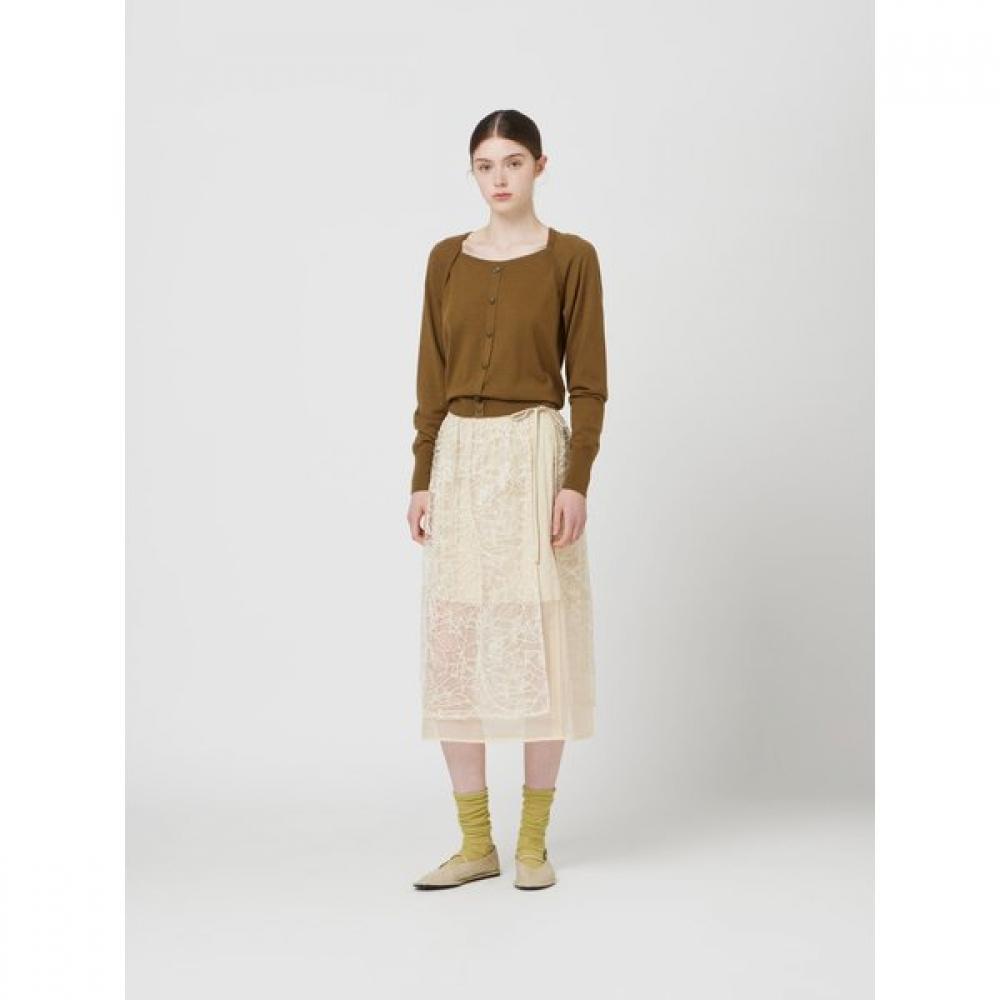 

Cc Collect Lace Layered Wrap Skirt C253msd008 blacks/66