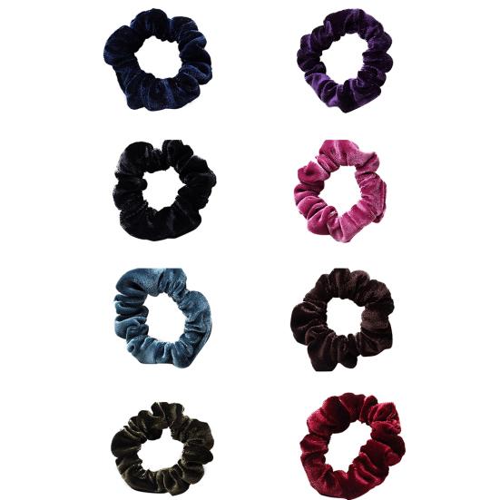 Velvet Cloth Elastic Hair Scrunchie Band Prsten Ženy Dívčí Copy Držák