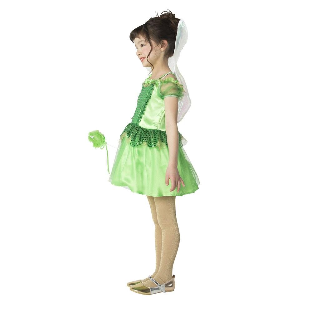 Clearstone Fantasy Fairy Costume for Kids 140cm Green