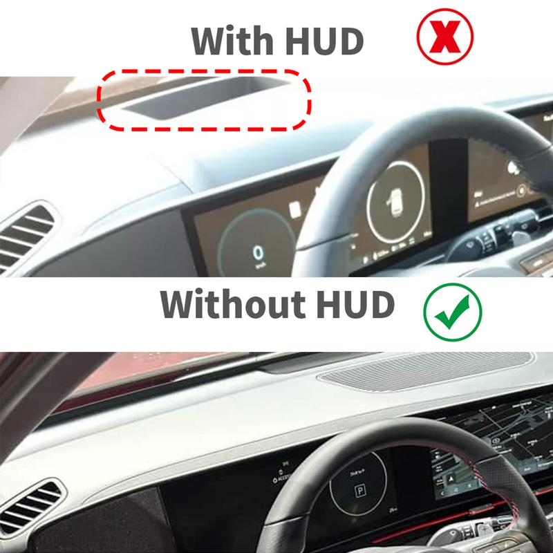 For Hyundai Kona 2024 2025 2026 (Without HUD) Accessories Sunshade Protective Carpet Dash Pad Dashmat Car Dashboard Mat