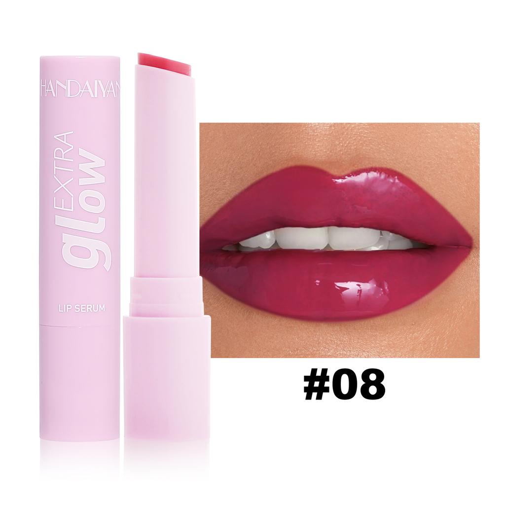 New Butter Moisturizing Lip Glaze Solid Lip Gloss Watery Mirror Moisturizing Preventing Mouth Cracks Hydrating Lip Balm