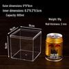 Transparent Acrylic Storage Box with Lid for Jewelry, Gifts, or Wedding Candy Display