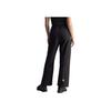 Adidas By Stella McCartney High-Waisted Drawstring Logo Straight Leg Knit Sports Pants Women pants Black JJ0102