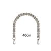 Durable Metal Bag Replacement Chains Detachable Shoulder Straps Multi Sizes 30-120cm for Crossbody Tote Bag DIY Accessories