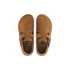 Birkenstock London Suede Leather Mink Unisex Sneakers Brown 1023519