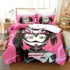 Bakuon!! Sängklädesset Enkelt Twin Full Queen King Size Sängset Vuxen Barn Sovrum Påslakanset 3D-tryck Anime Lakan Set