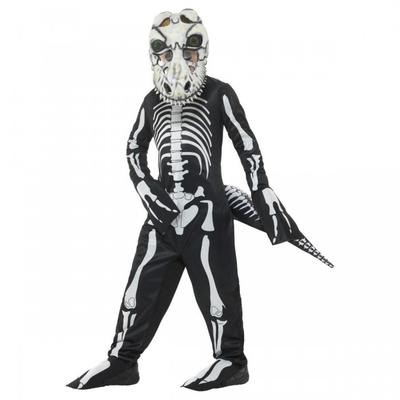Childrens/Kids T-Rex Skeleton Costume Set
