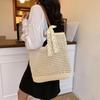 Stylish Women Woven Crochet Handbags Large Capacity Shoulder Tote Perfect for Beach Travel and Daily Use