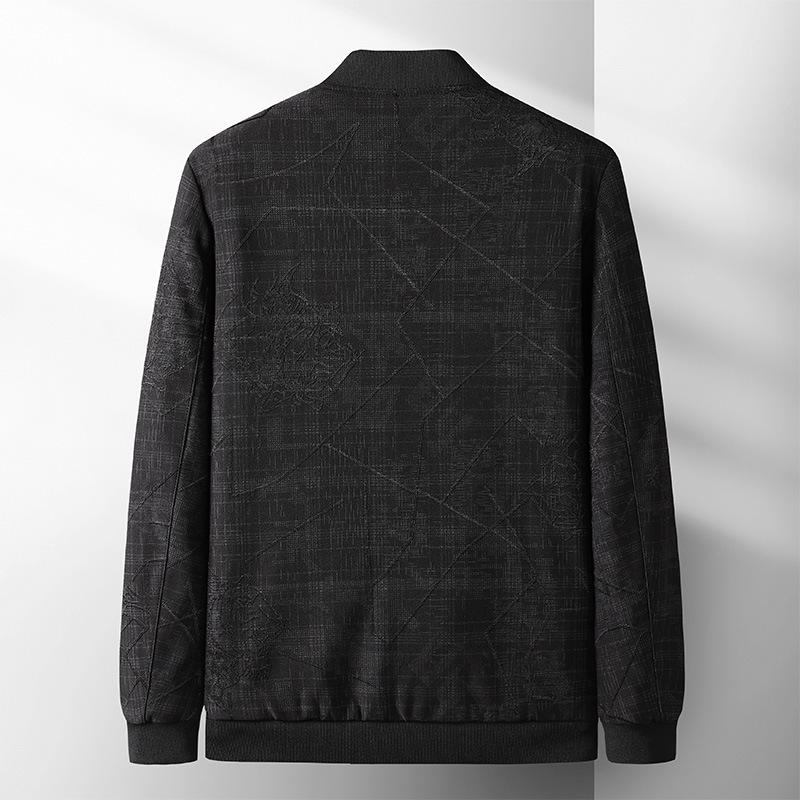 Spring Coat Men's Spring and Autumn Men's Jacket Middle-aged Men's Casual Thin Jacket