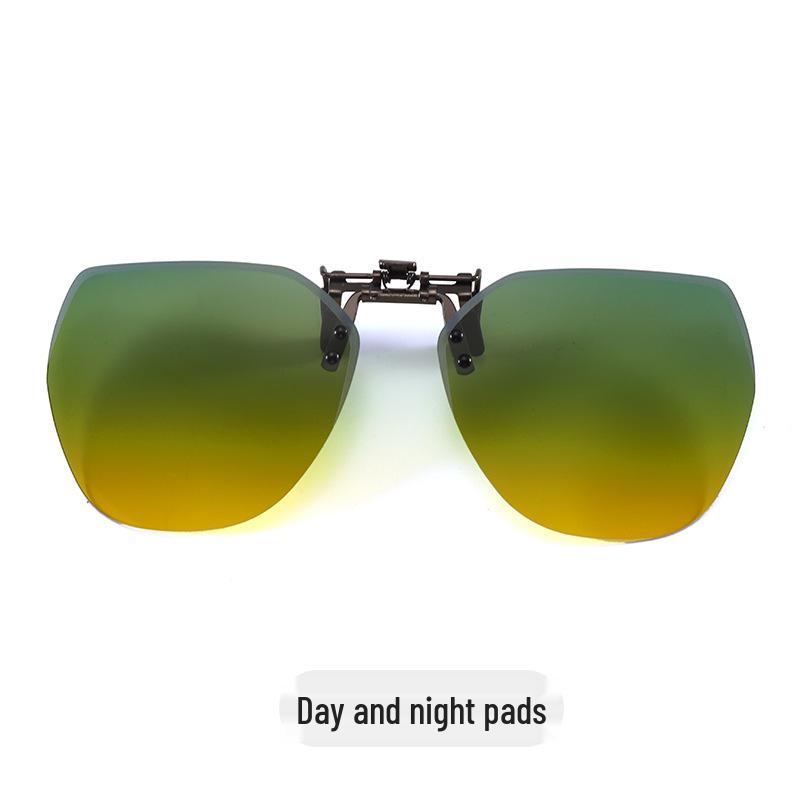 Ultralight Myopia Clip-On Sunglasses for Men & Women - Polarized Day & Night Driving.
